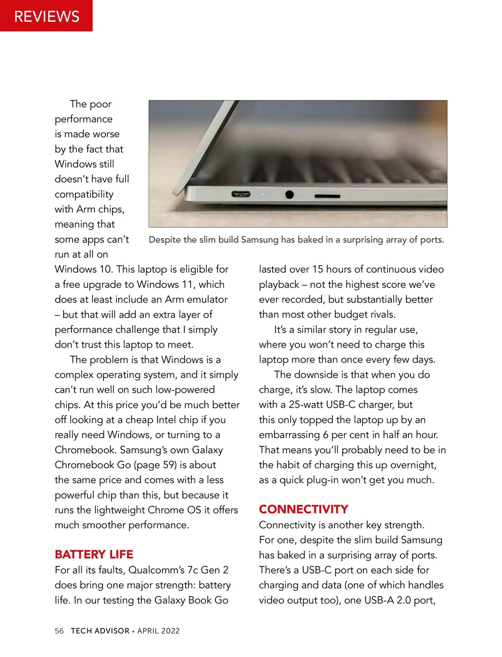 Tech Advisor Preview Pages