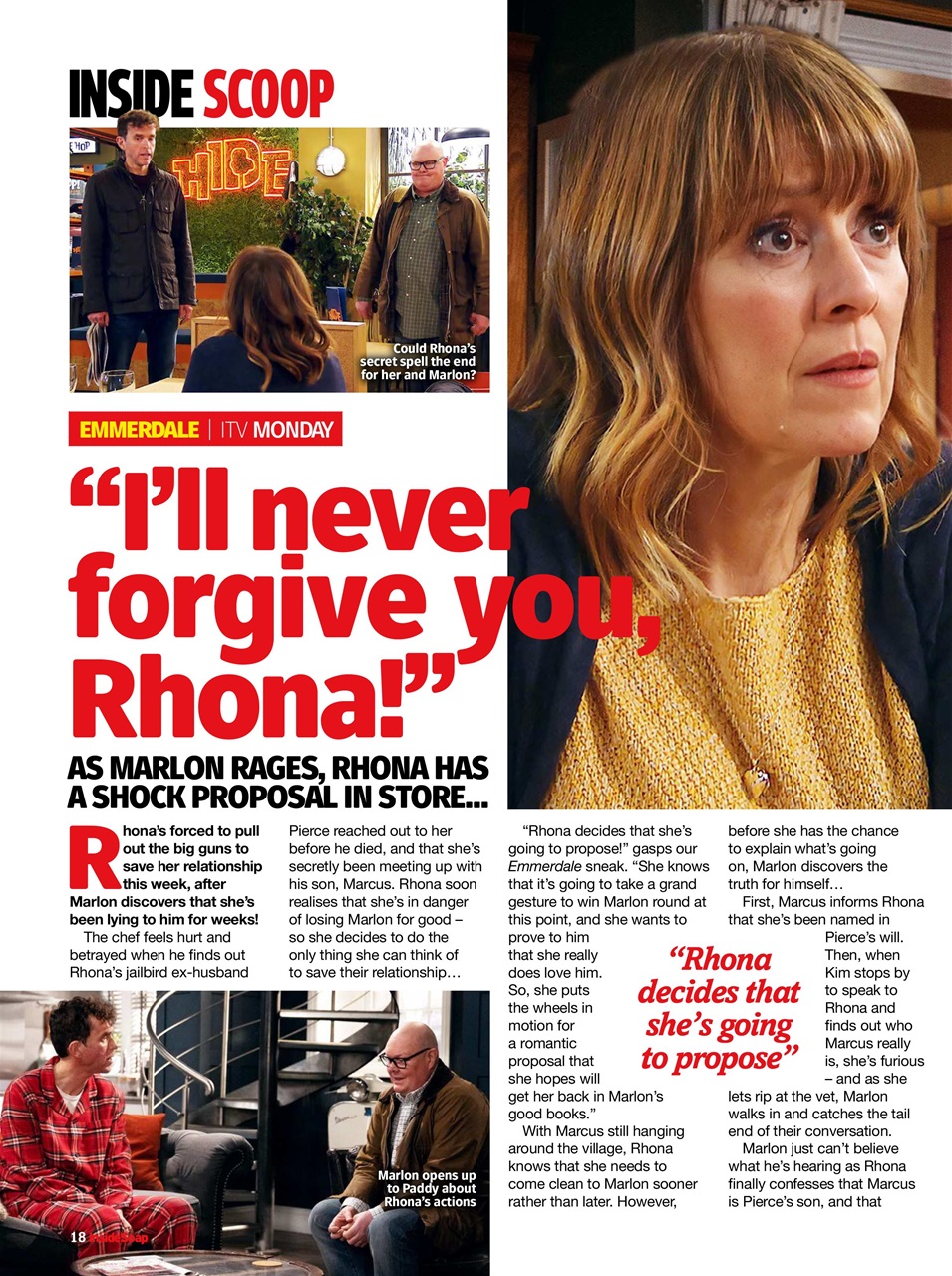 Inside Soap Preview Pages