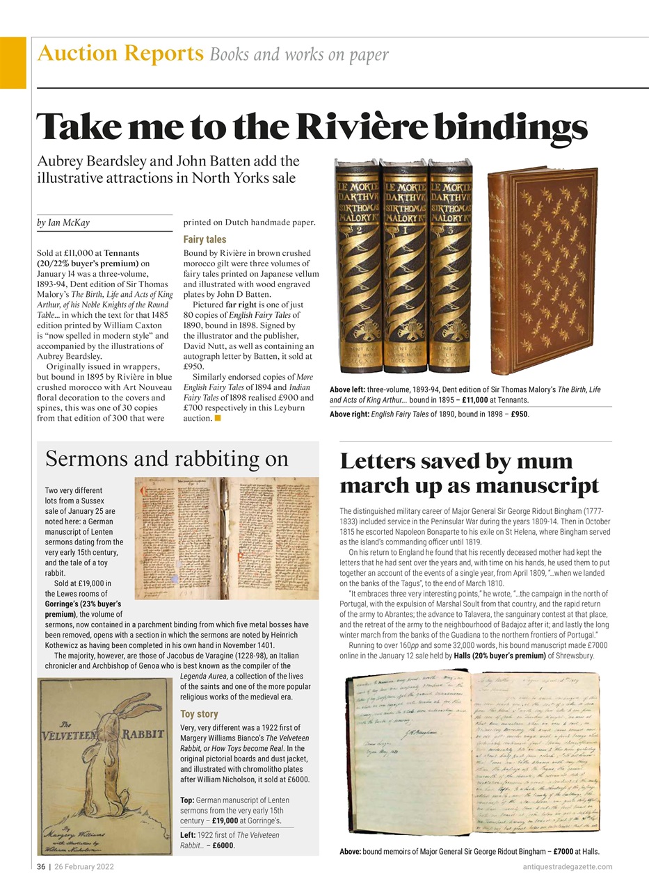 Antiques Trade Gazette Preview Pages