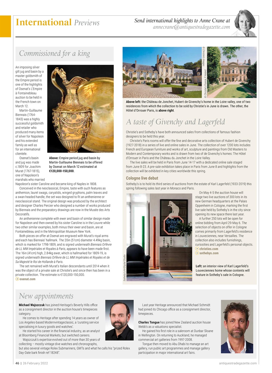 Antiques Trade Gazette Preview Pages