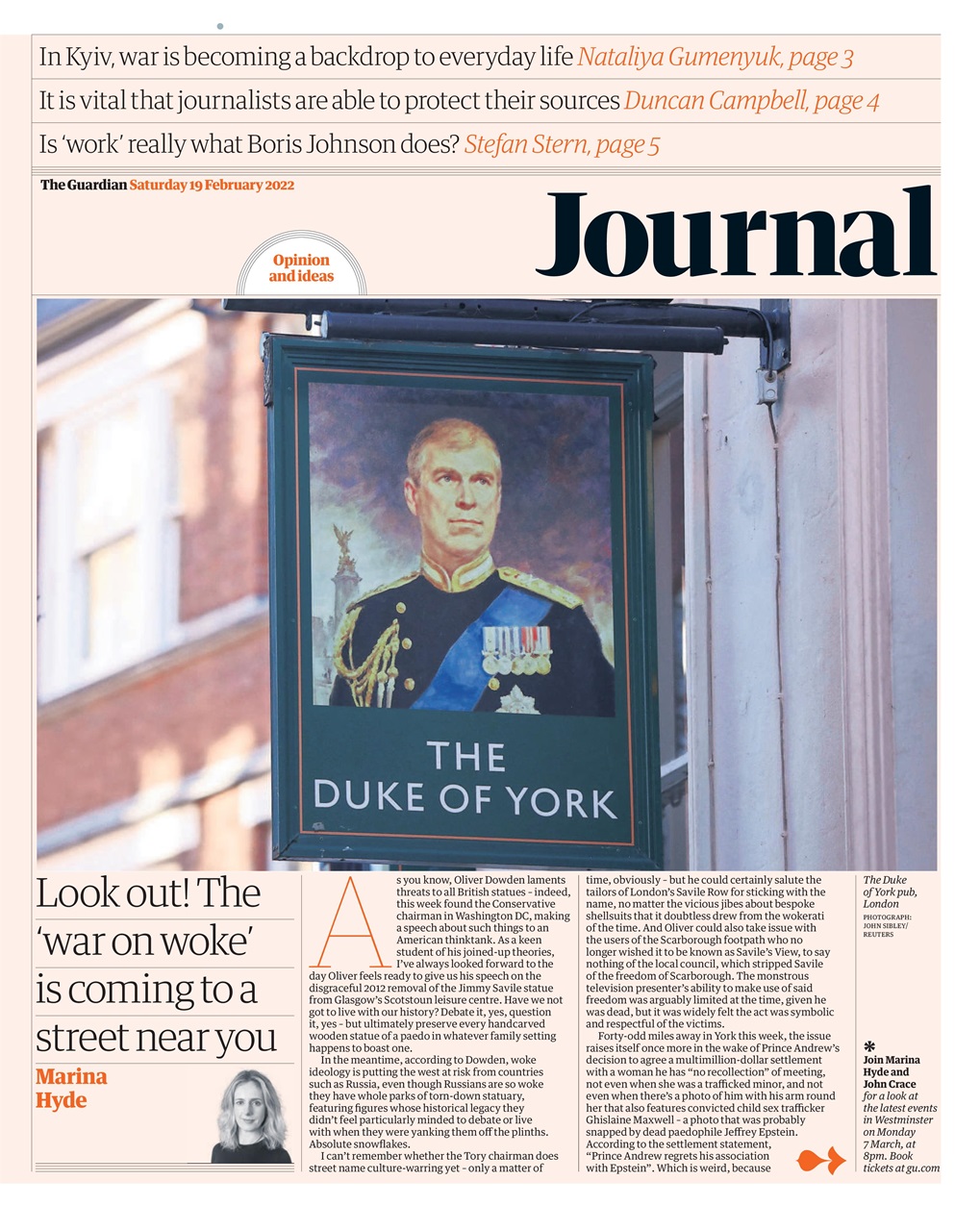 The Guardian Newspaper Preview Pages