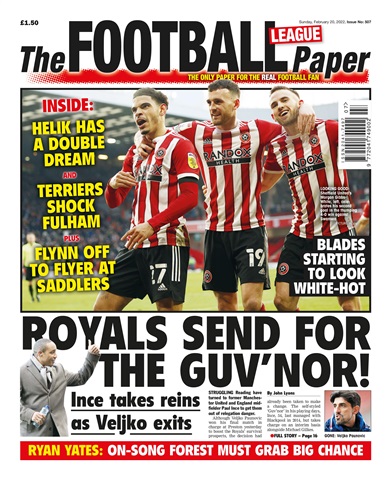 The Football League Paper issue 20 Feb 2022