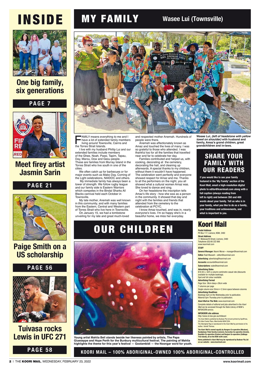 Koori Mail Preview Pages