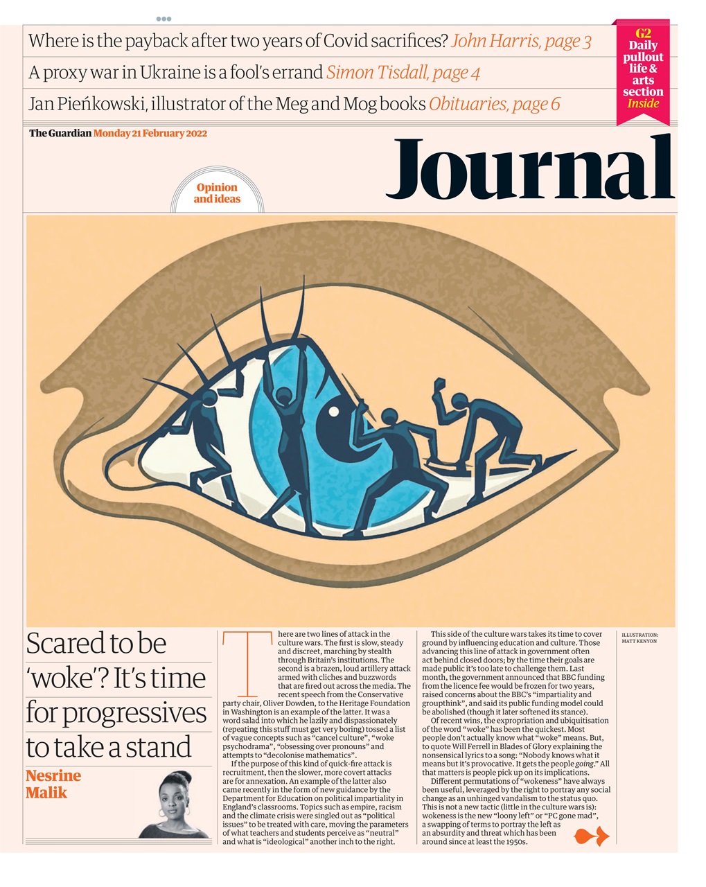 The Guardian Newspaper Preview Pages