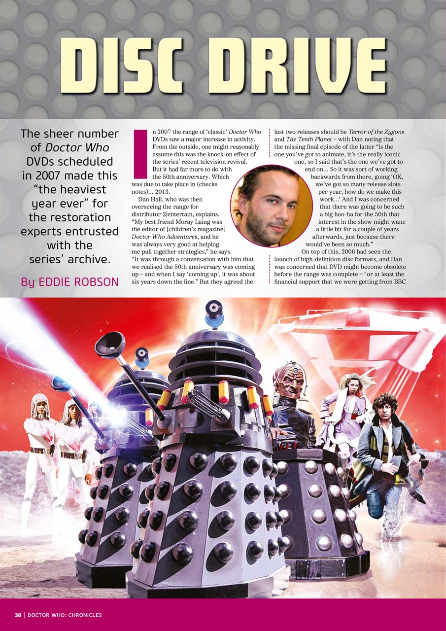 Doctor Who Magazine Preview Pages