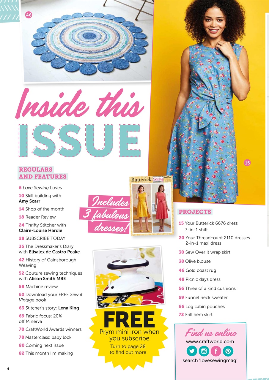 Love Sewing Preview Pages