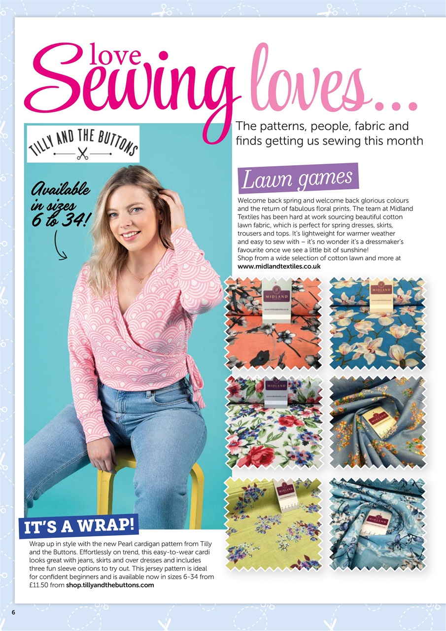 Love Sewing Preview Pages