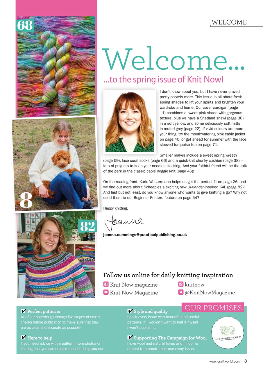 Knit Now Preview Pages