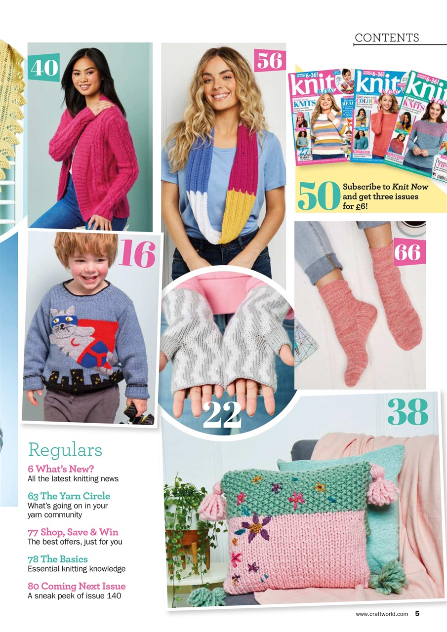 Knit Now Preview Pages