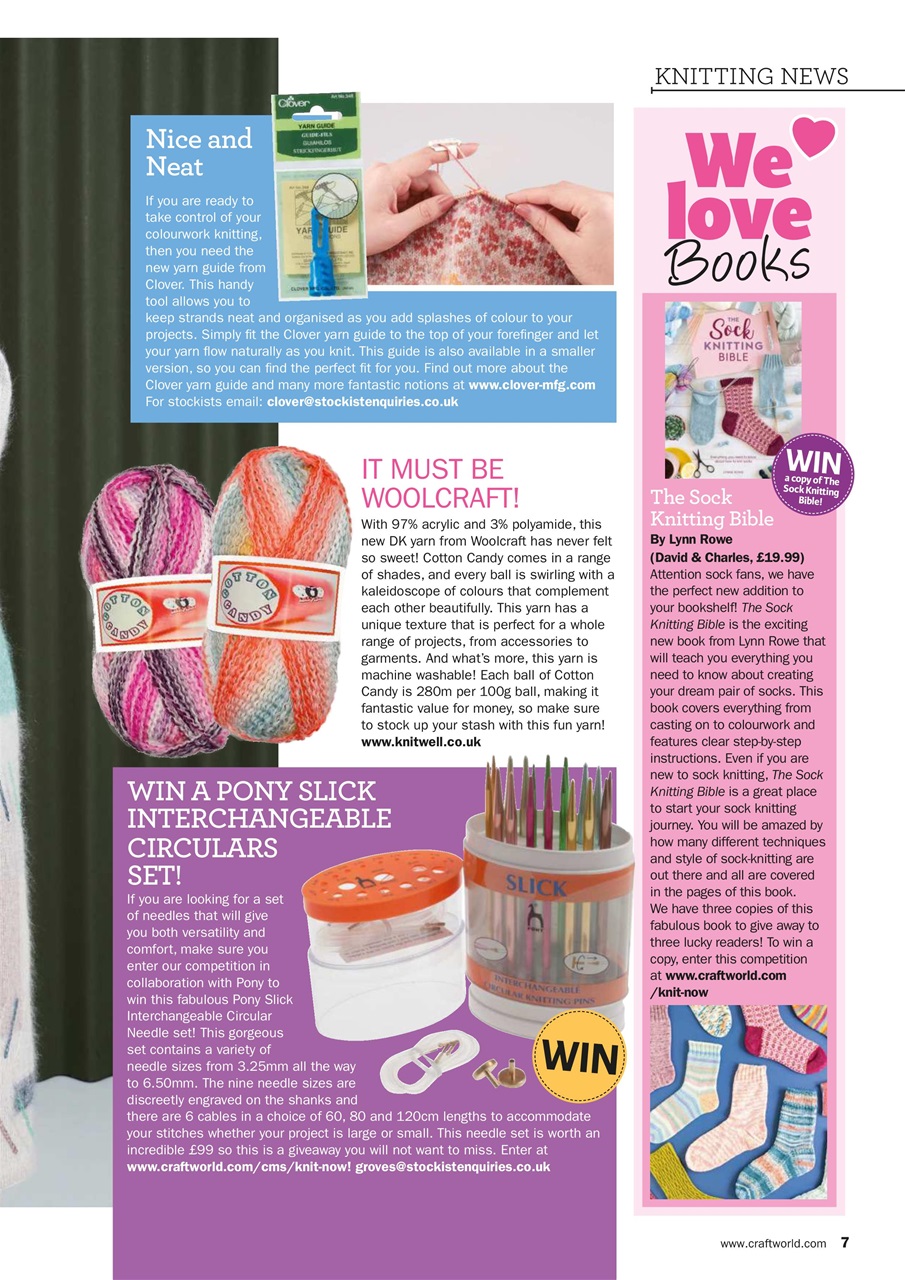 Knit Now Preview Pages