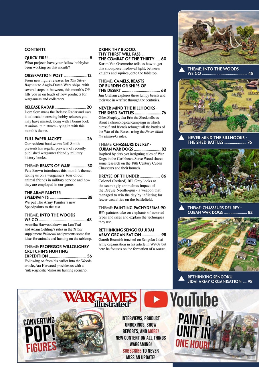 Wargames Illustrated Preview Pages