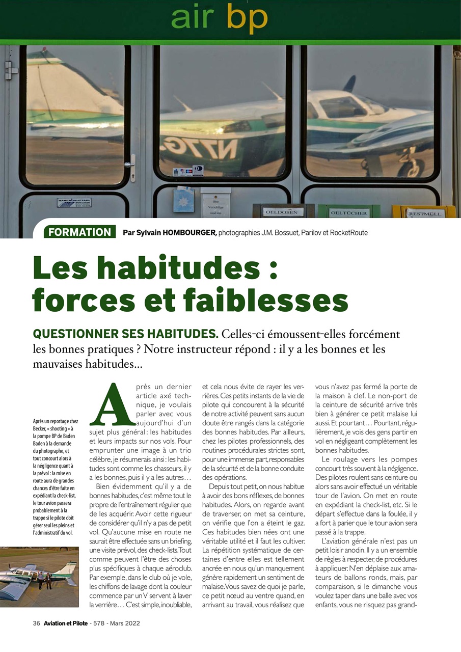 Aviation et Pilote Preview Pages