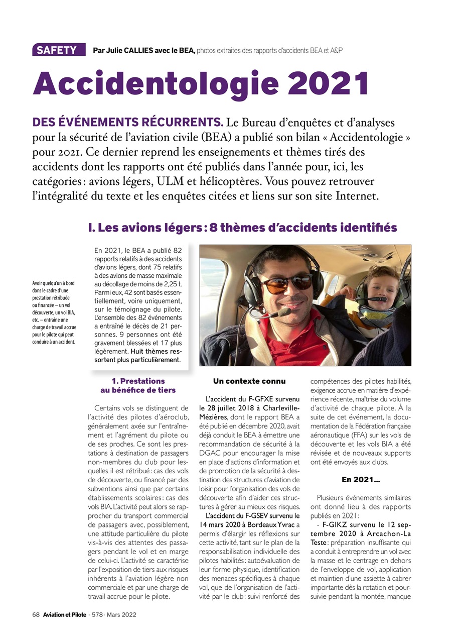 Aviation et Pilote Preview Pages