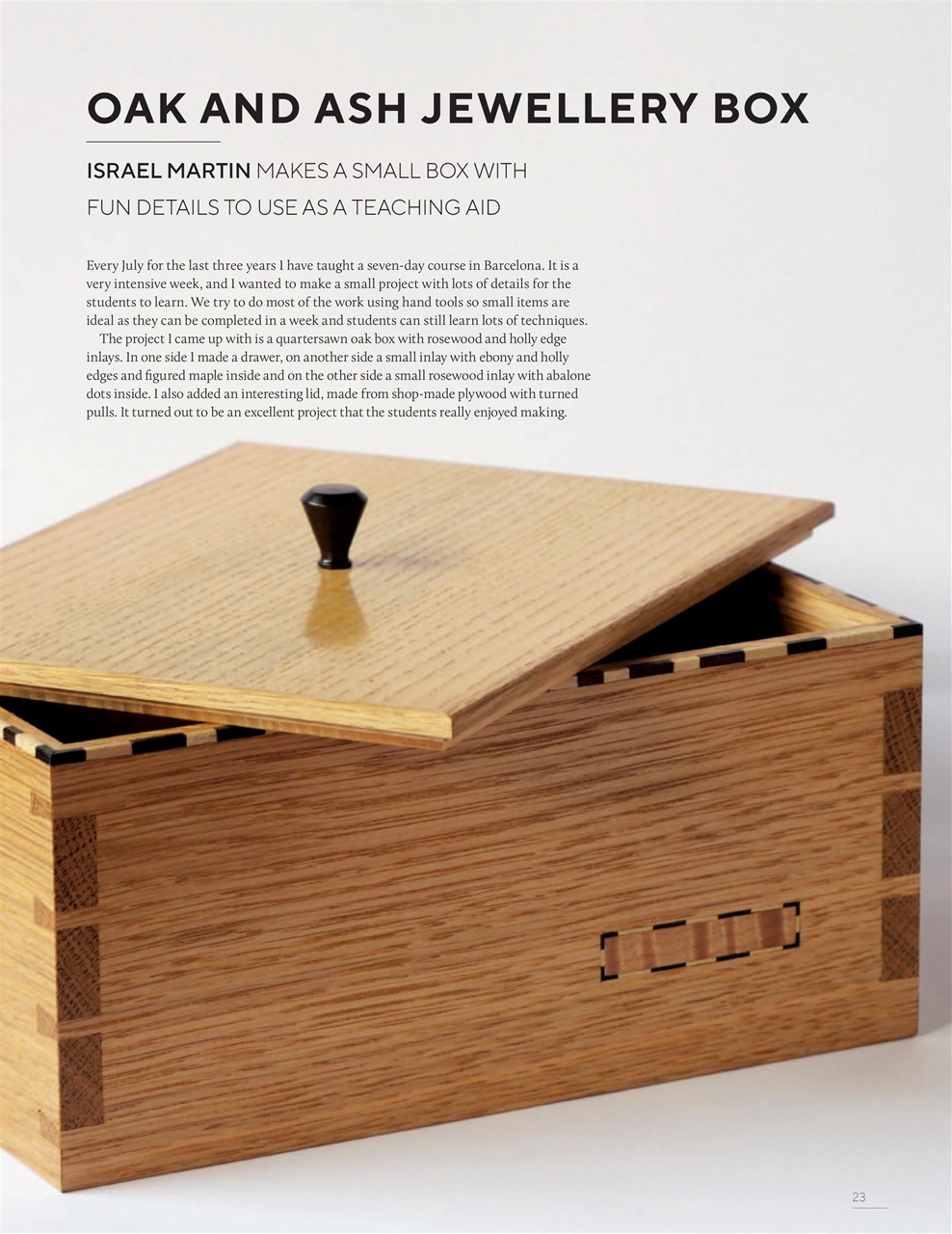 Furniture & Cabinetmaking Preview Pages