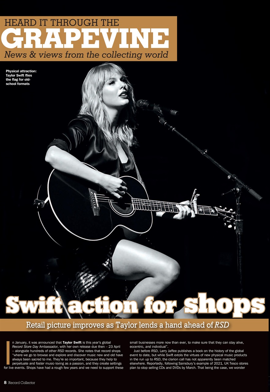 Record Collector Preview Pages