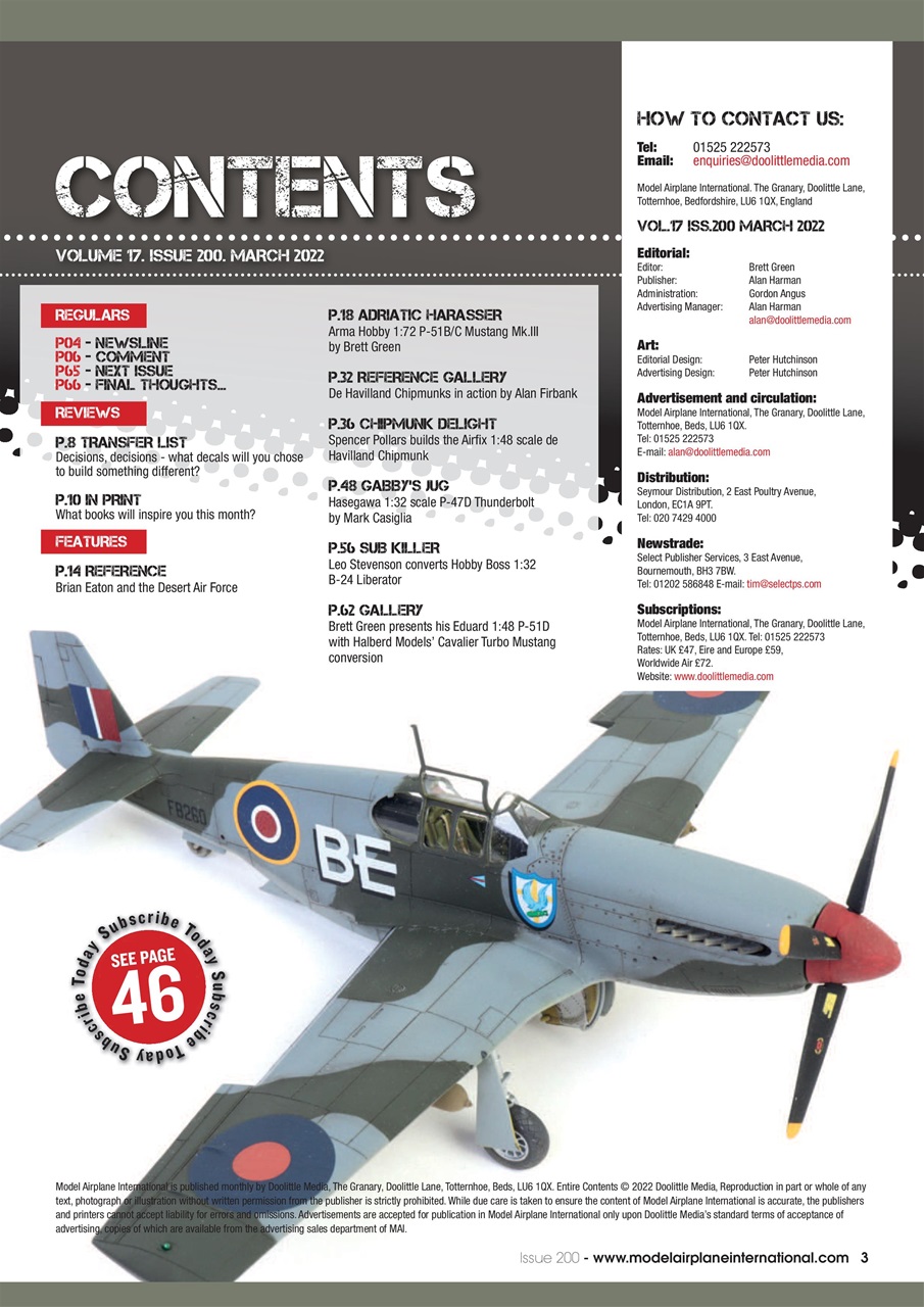 Model Airplane International Preview Pages