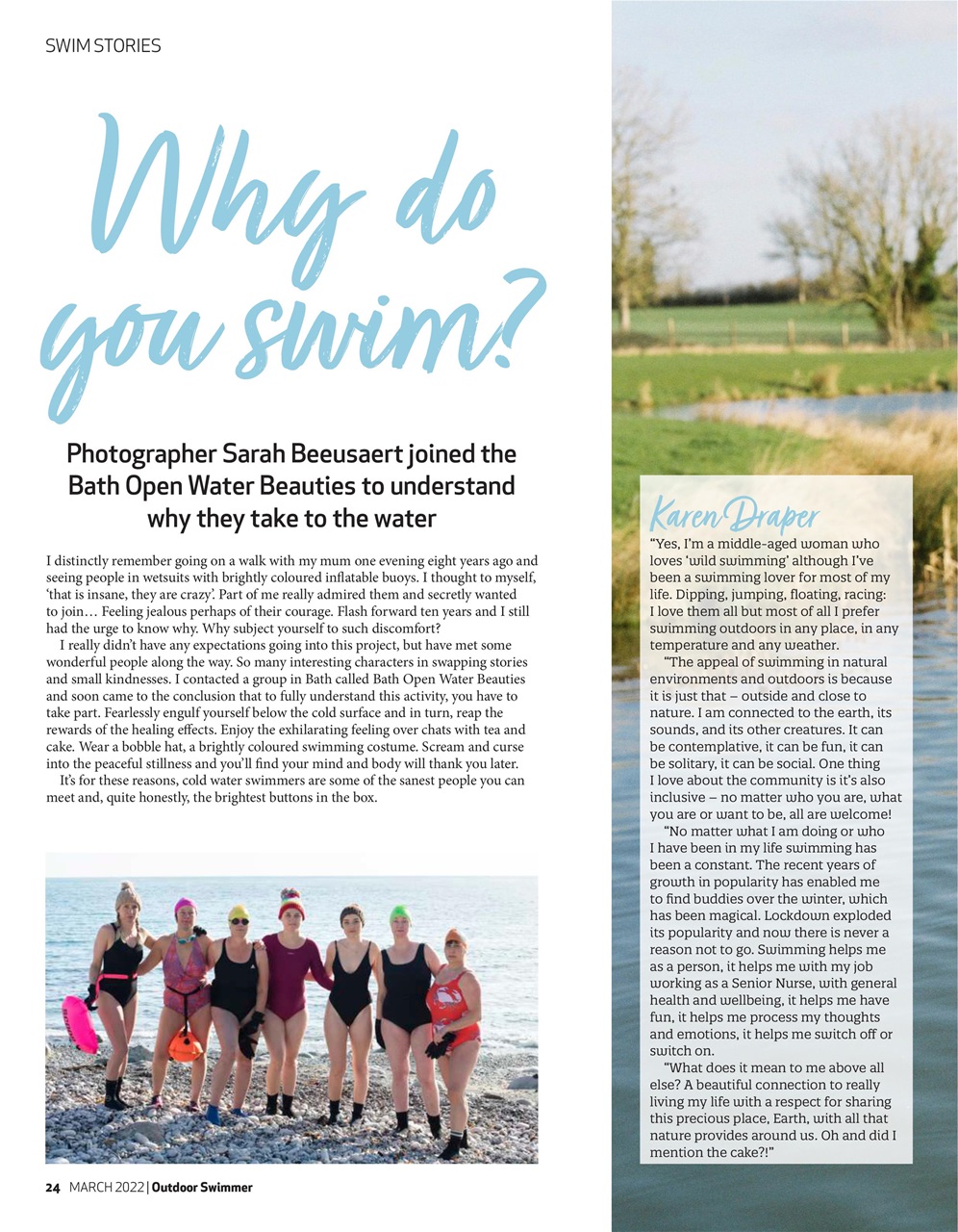 Outdoor Swimmer Preview Pages
