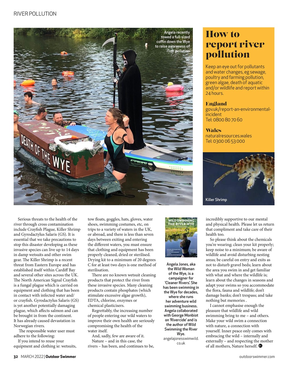 Outdoor Swimmer Preview Pages