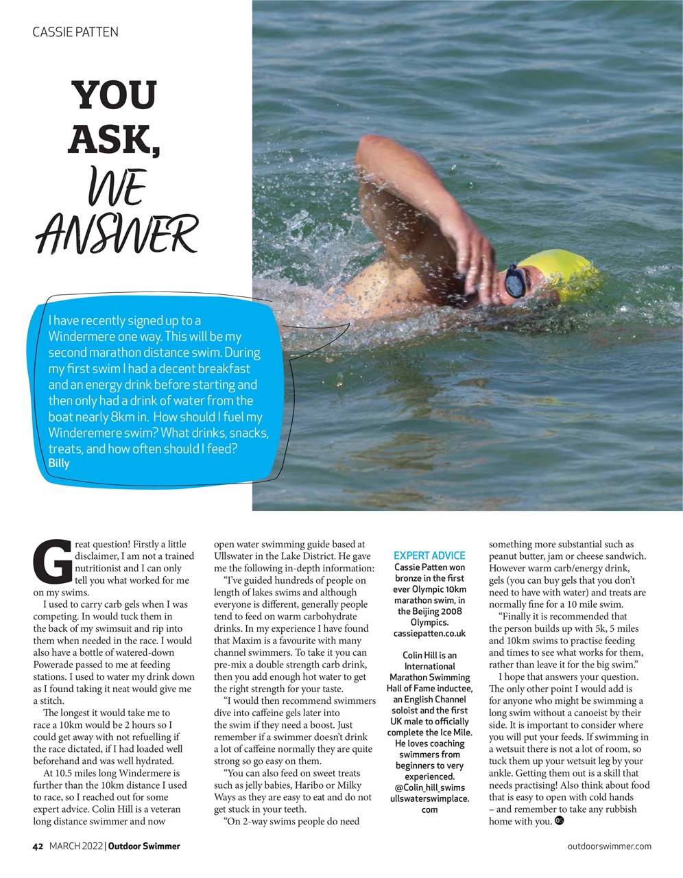 Outdoor Swimmer Preview Pages