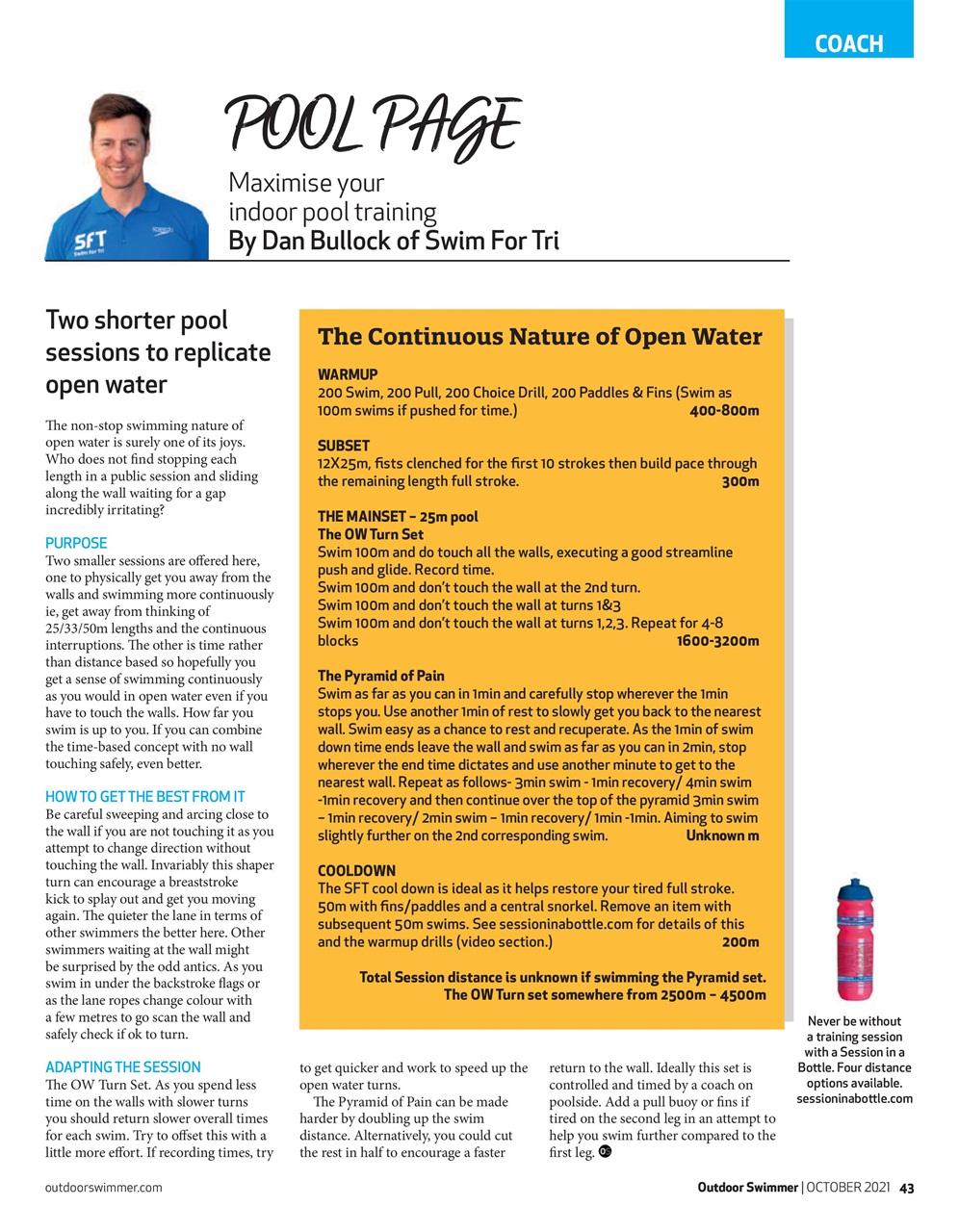 Outdoor Swimmer Preview Pages