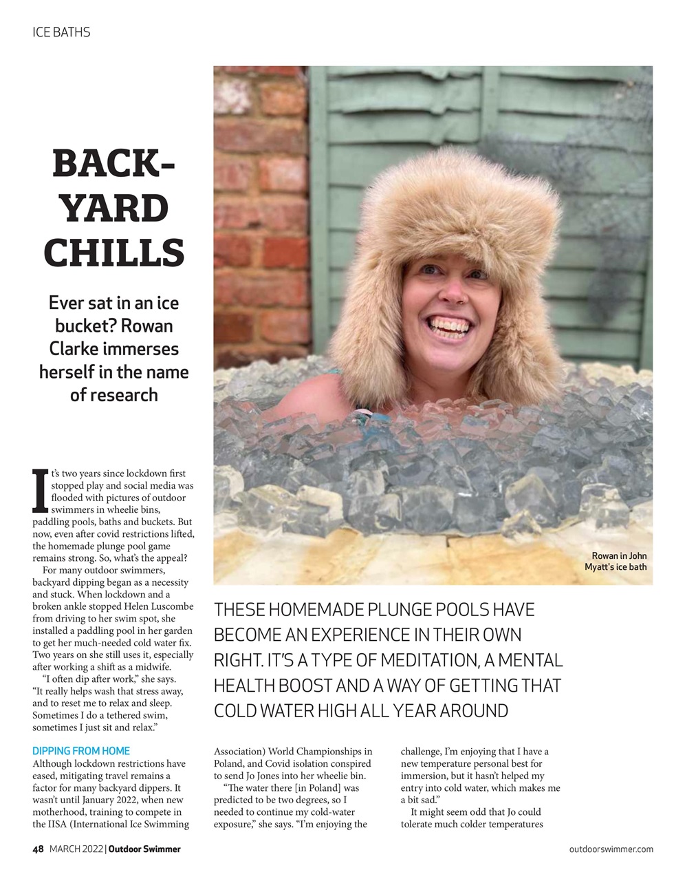Outdoor Swimmer Preview Pages