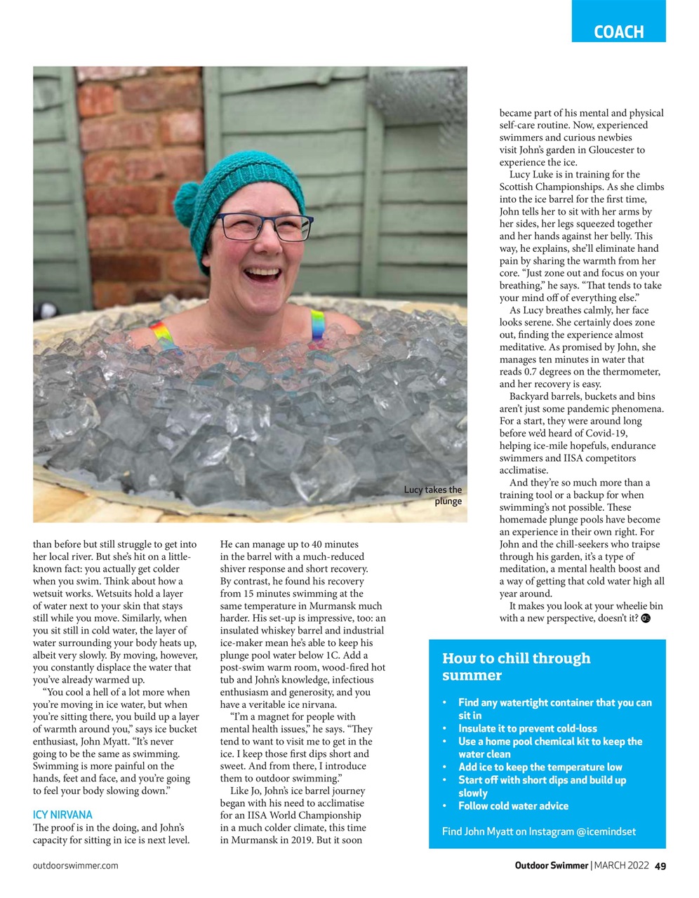Outdoor Swimmer Preview Pages
