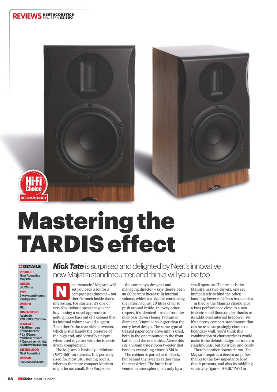 Hi-Fi Choice Preview Pages