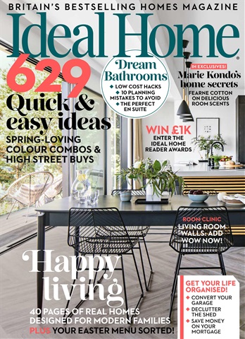 Ideal Home issue April 2022