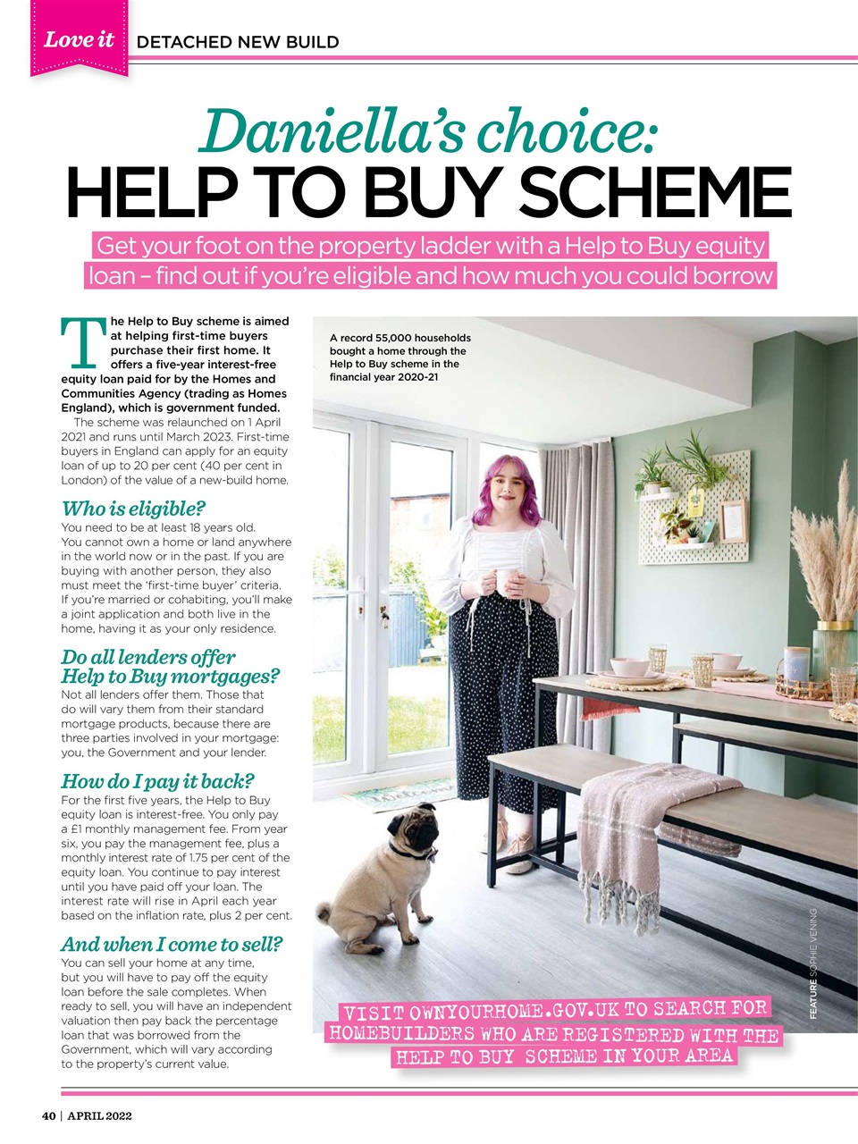 Style at Home Preview Pages
