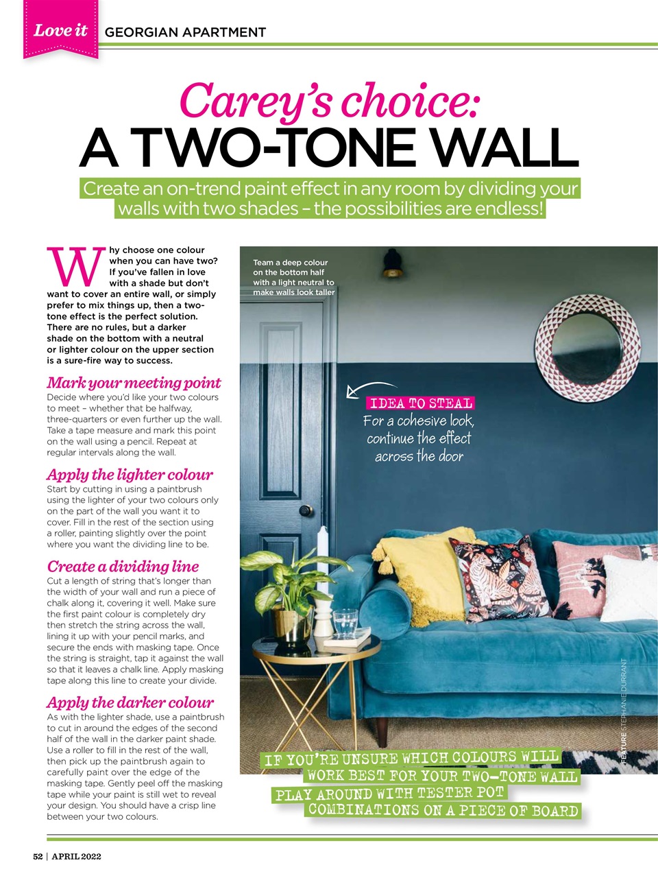 Style at Home Preview Pages