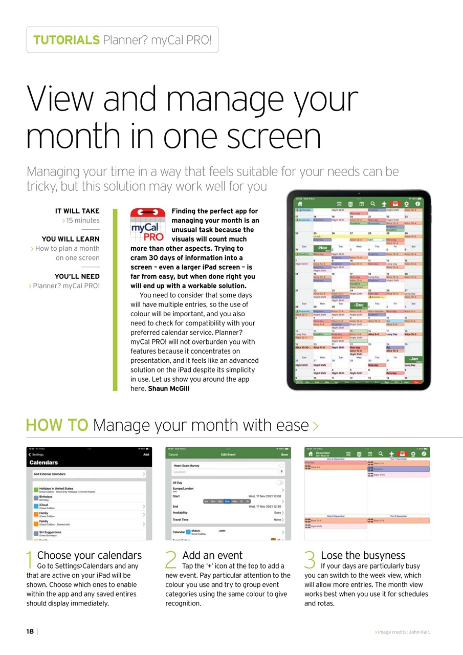 iPad User Preview Pages