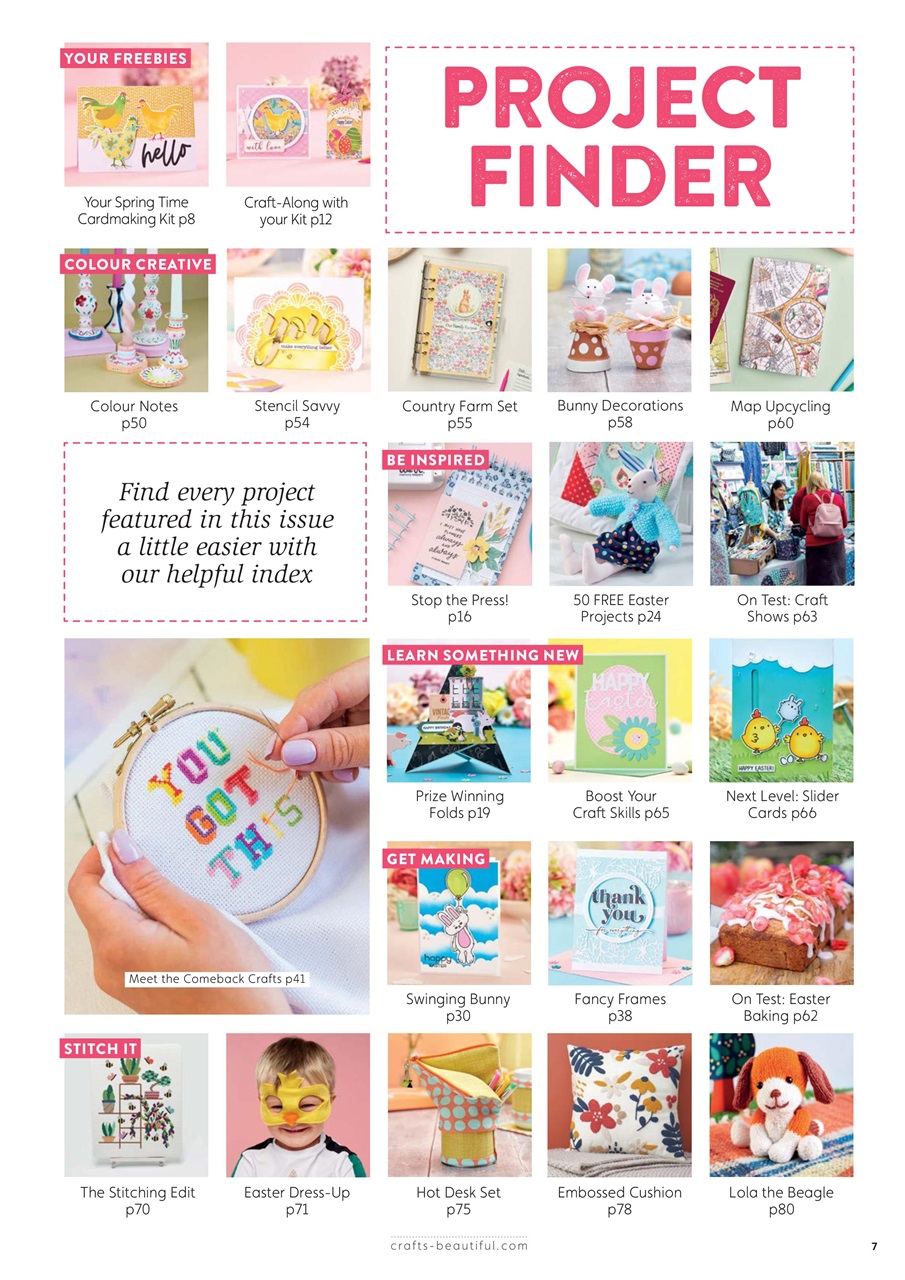 Crafts Beautiful Preview Pages