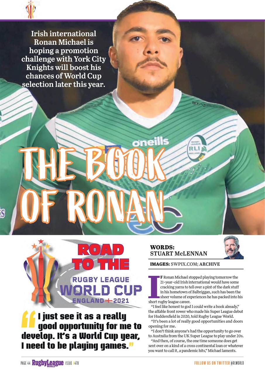 Rugby League World Preview Pages