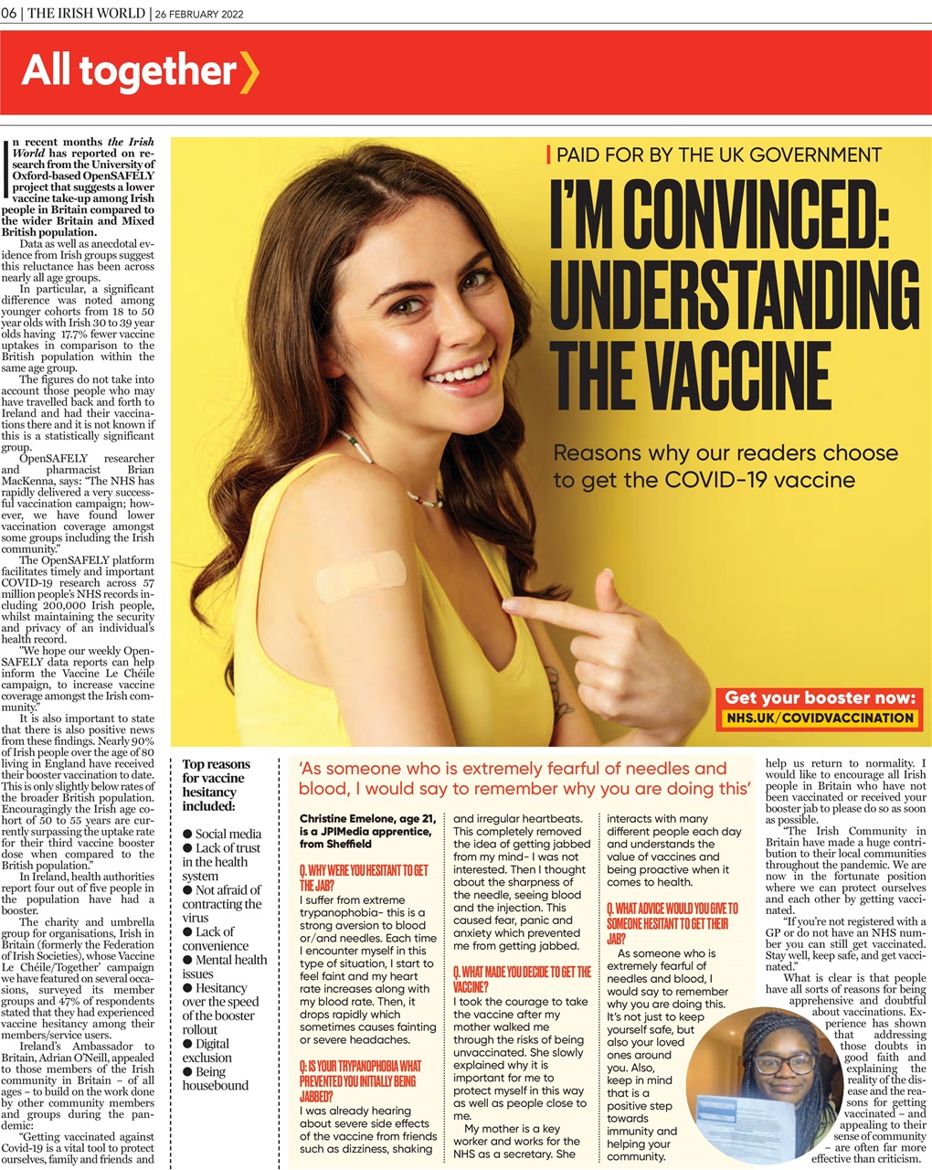 Irish World Preview Pages