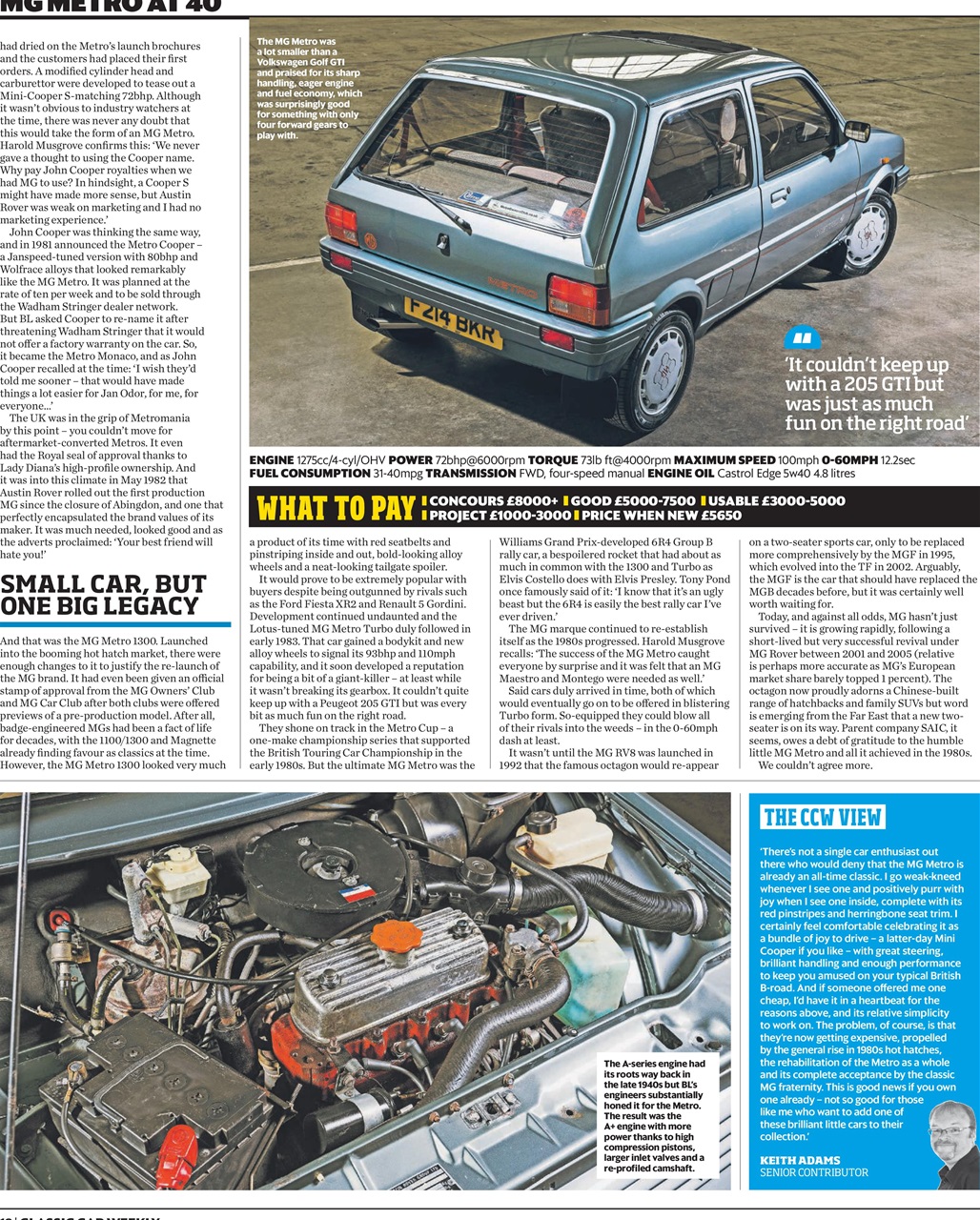 Classic Car Weekly Preview Pages