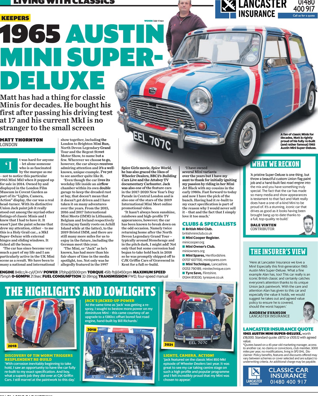 Classic Car Weekly Preview Pages