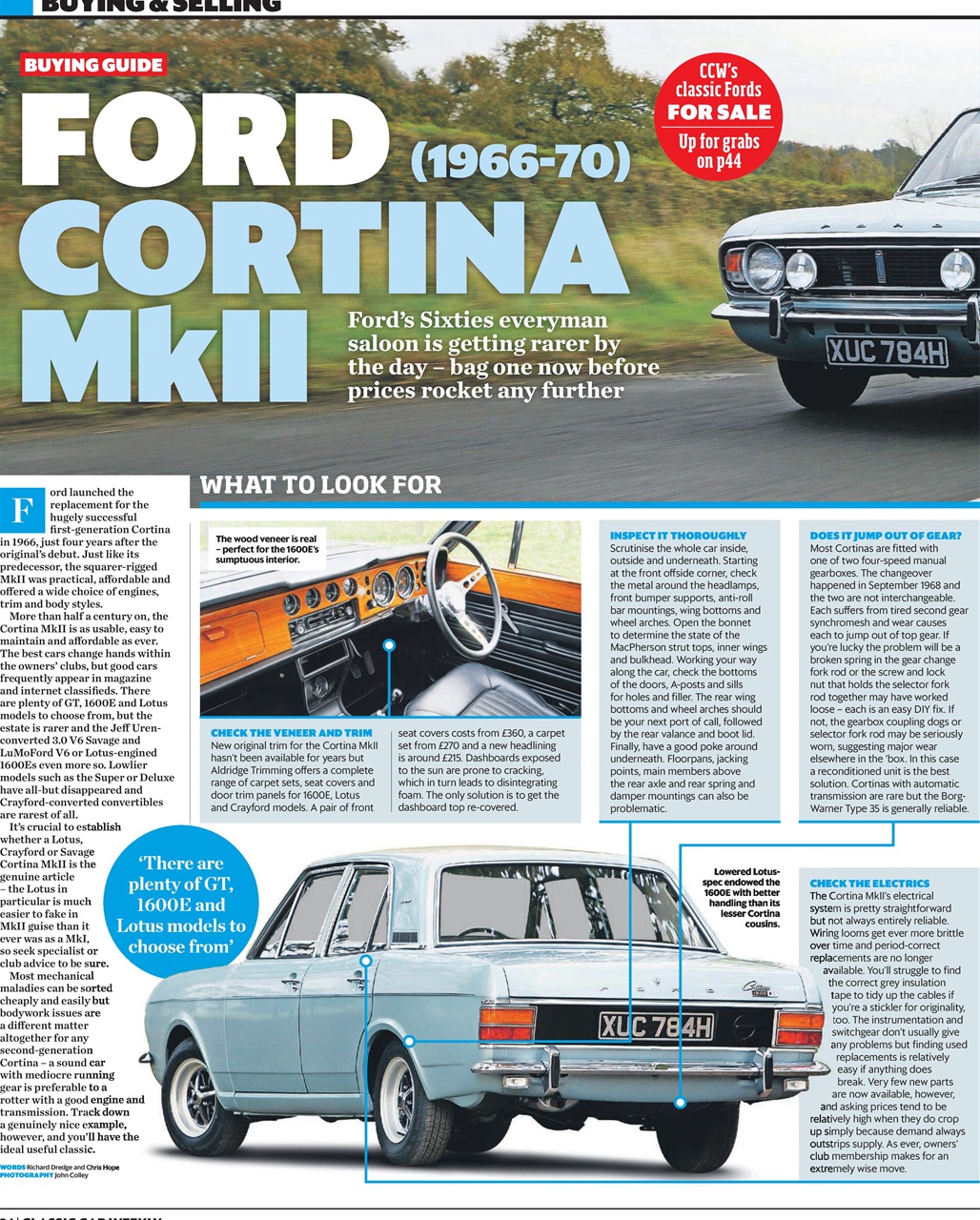 Classic Car Weekly Preview Pages