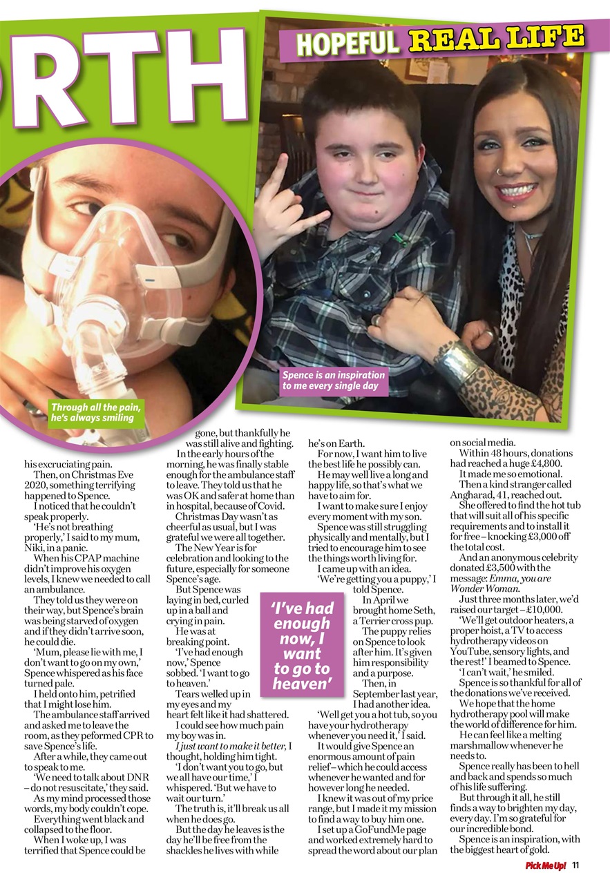 Pick Me Up Preview Pages