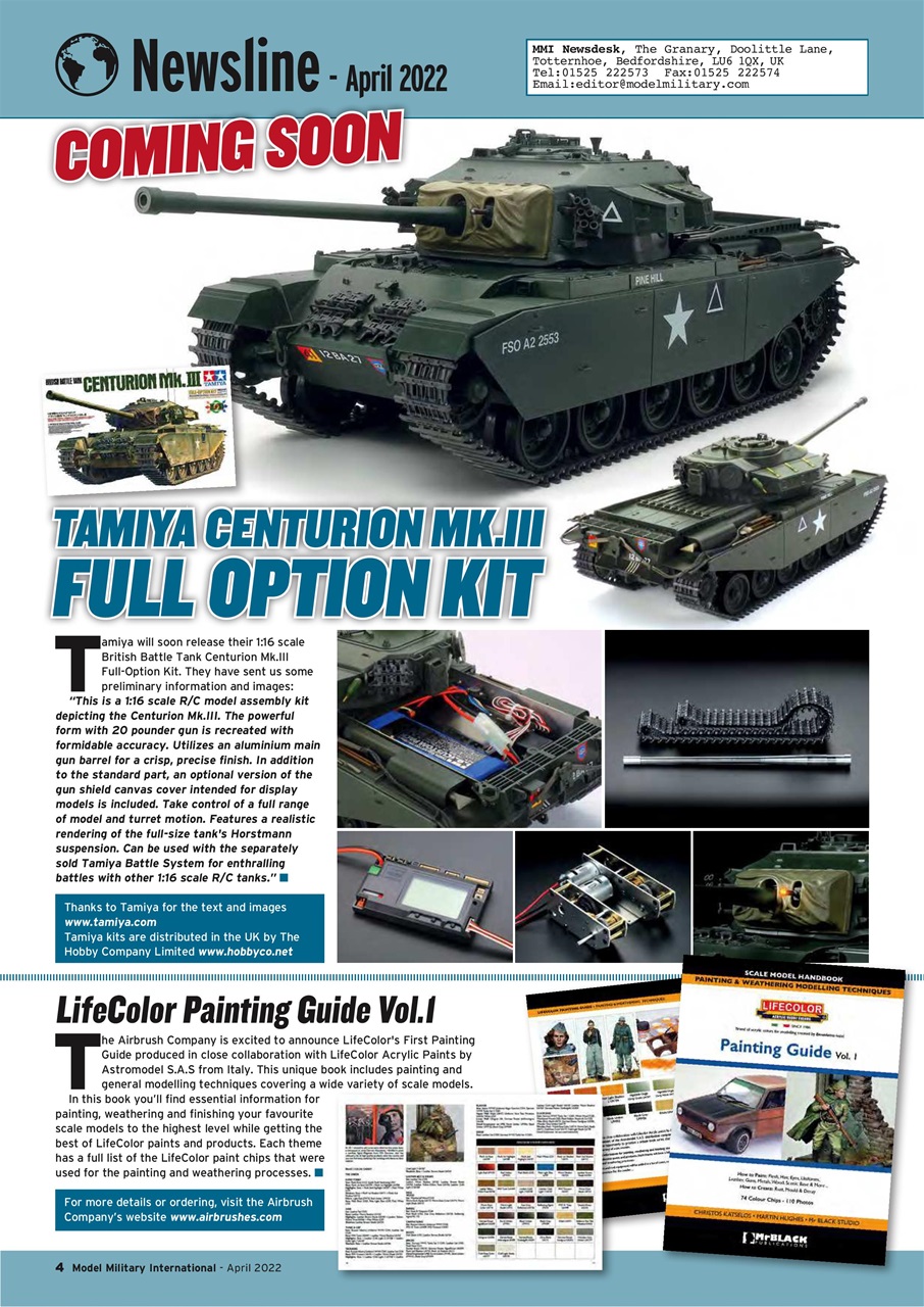Military Modelling International Magazine Preview Pages