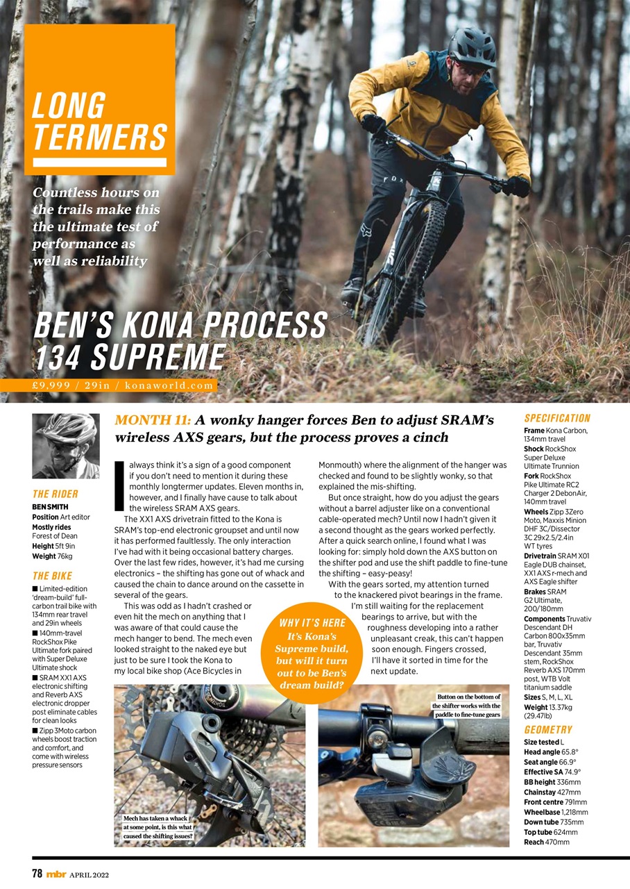 Mountain Bike Rider Preview Pages