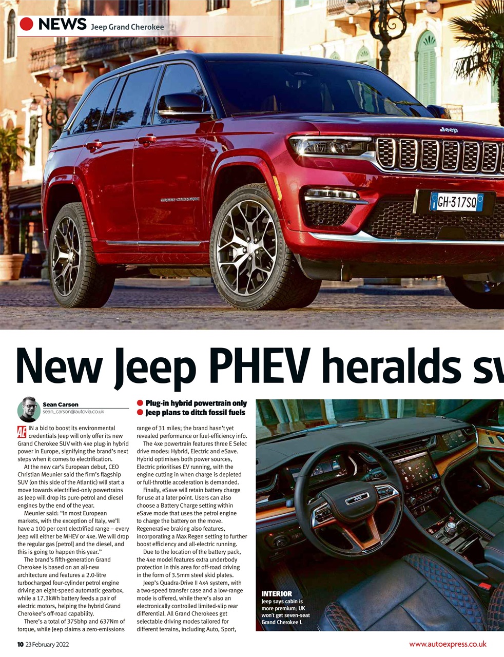 Auto Express Preview Pages
