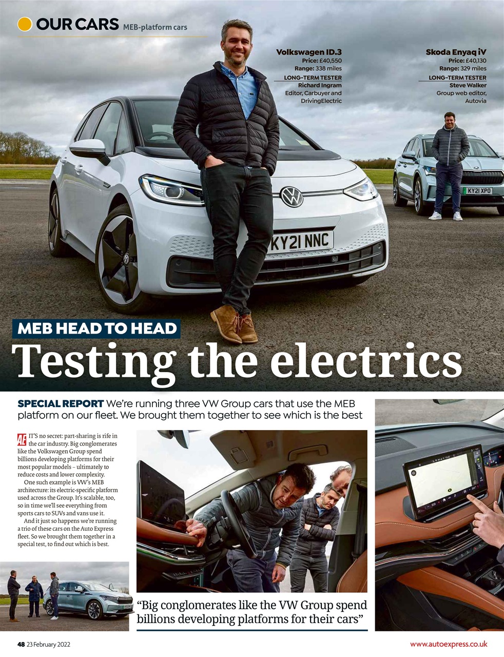Auto Express Preview Pages