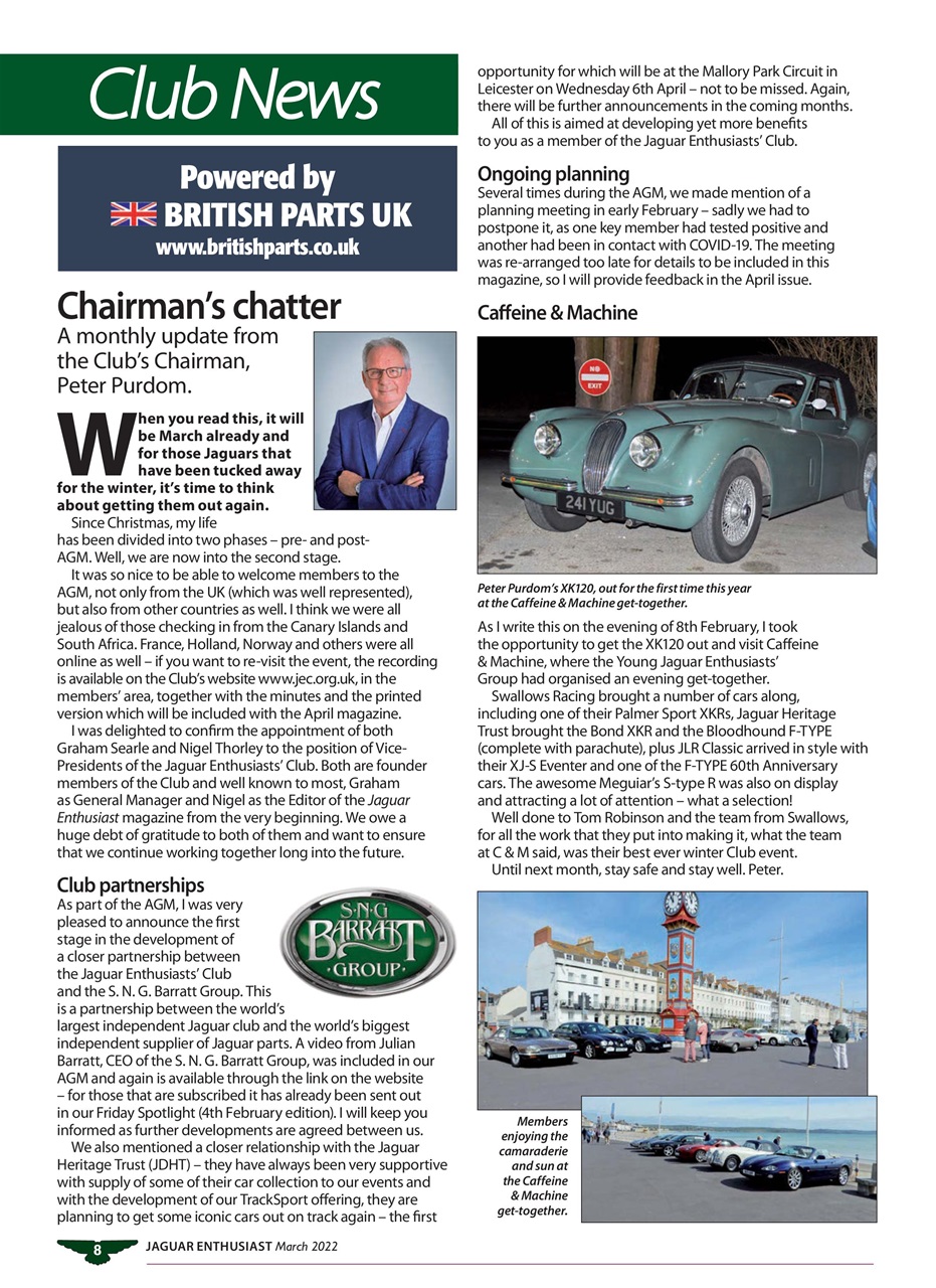 Jaguar Enthusiast Preview Pages