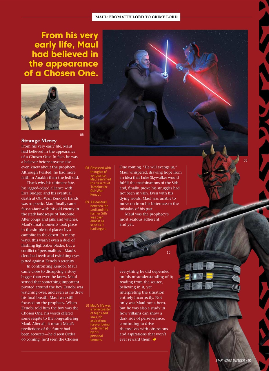 Star Wars Insider Preview Pages