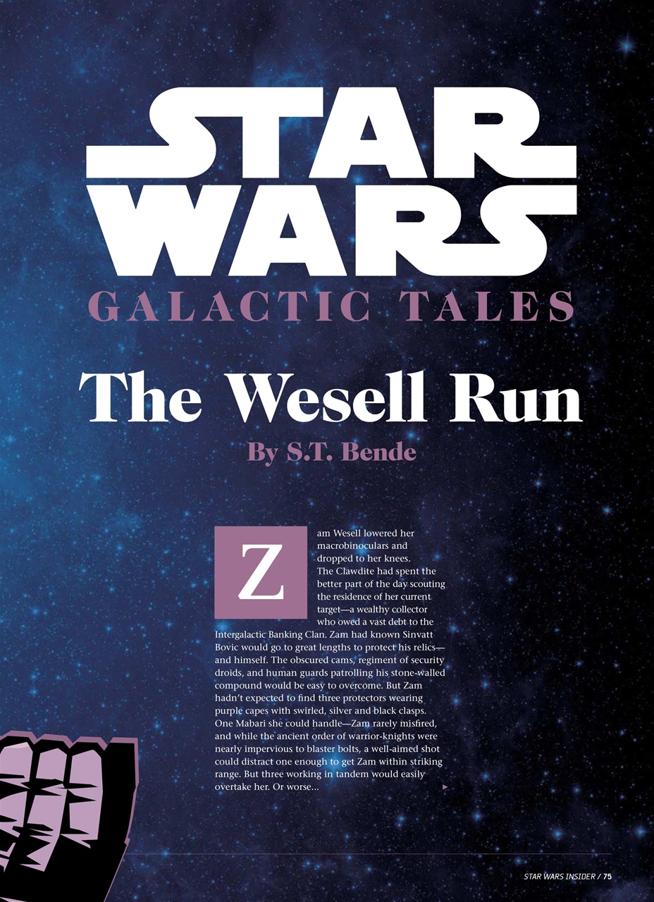 Star Wars Insider Preview Pages