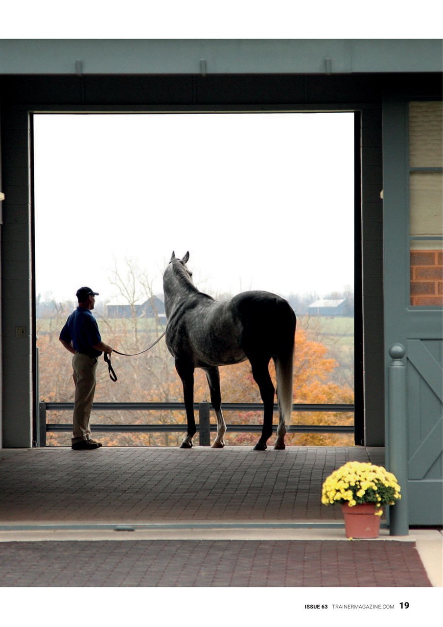 North American Trainer Magazine - horse racing Preview Pages