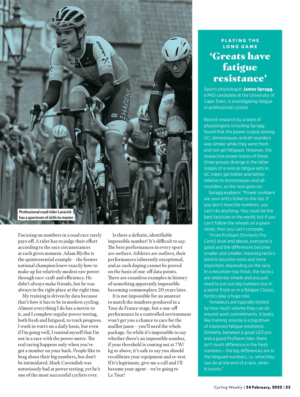 Cycling Weekly Preview Pages
