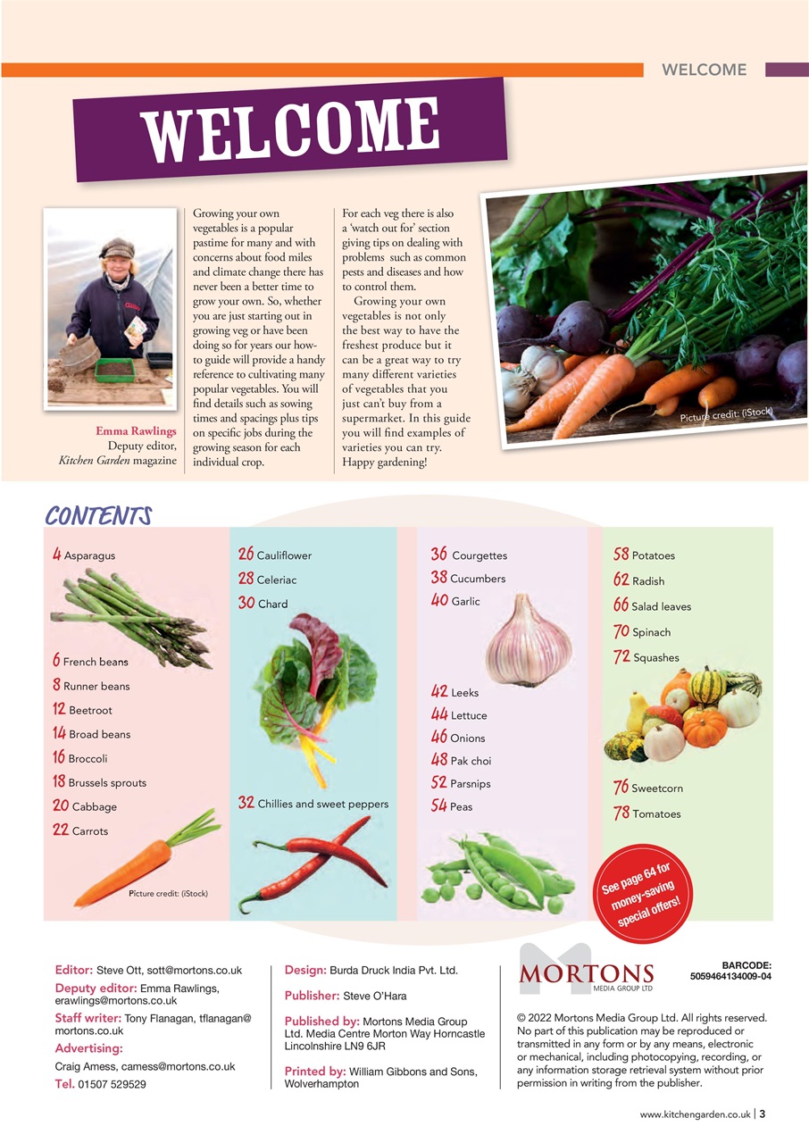 Kitchen Garden Magazine Preview Pages