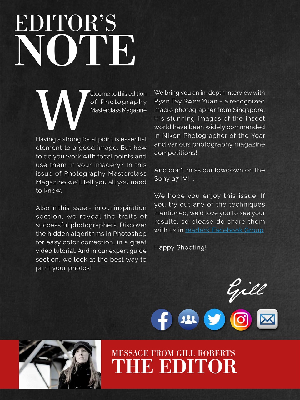 Photography Masterclass Magazine Preview Pages