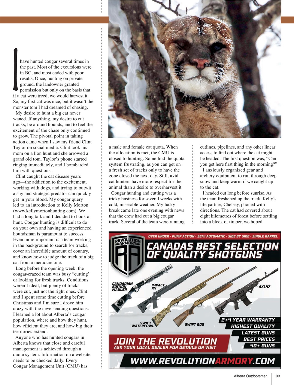 Alberta Outdoors Preview Pages